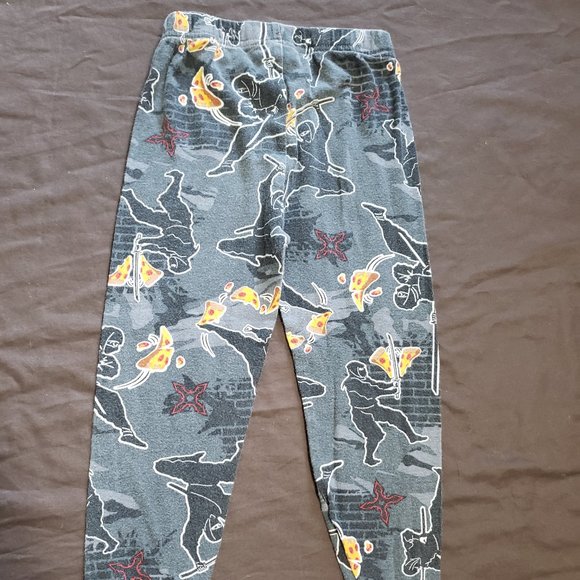 Pizza Ninja Warrior Pajama 2 Piece Set 100% Cotton Children's Place Size 5 - Picture 5 of 7
